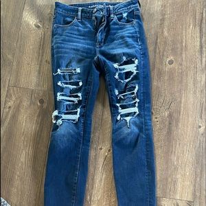 American eagle long high waisted